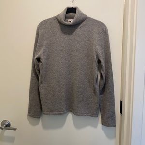 Pendleton Grey Cashmere Turtleneck